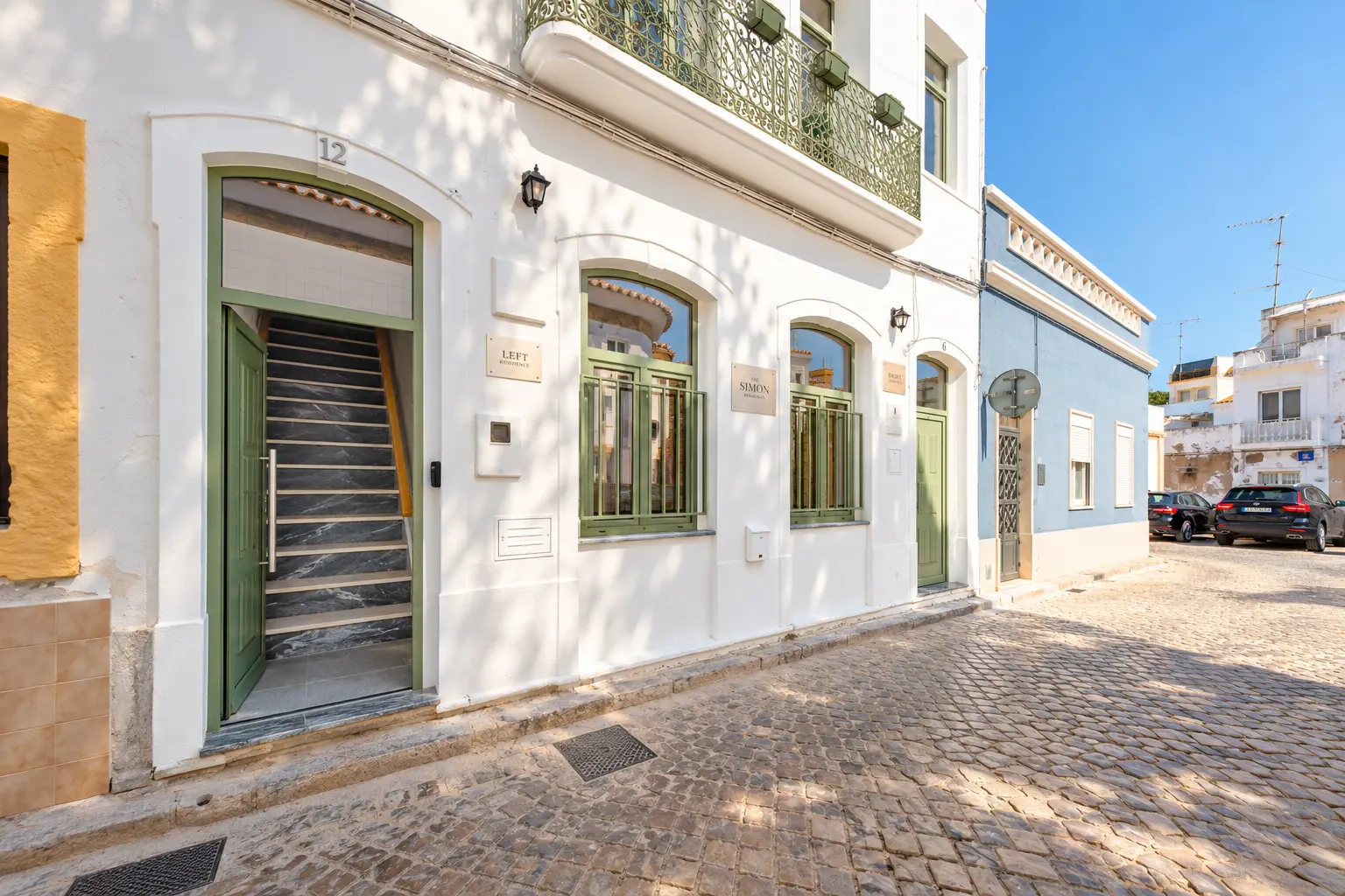 Right Residence — The residence exterior