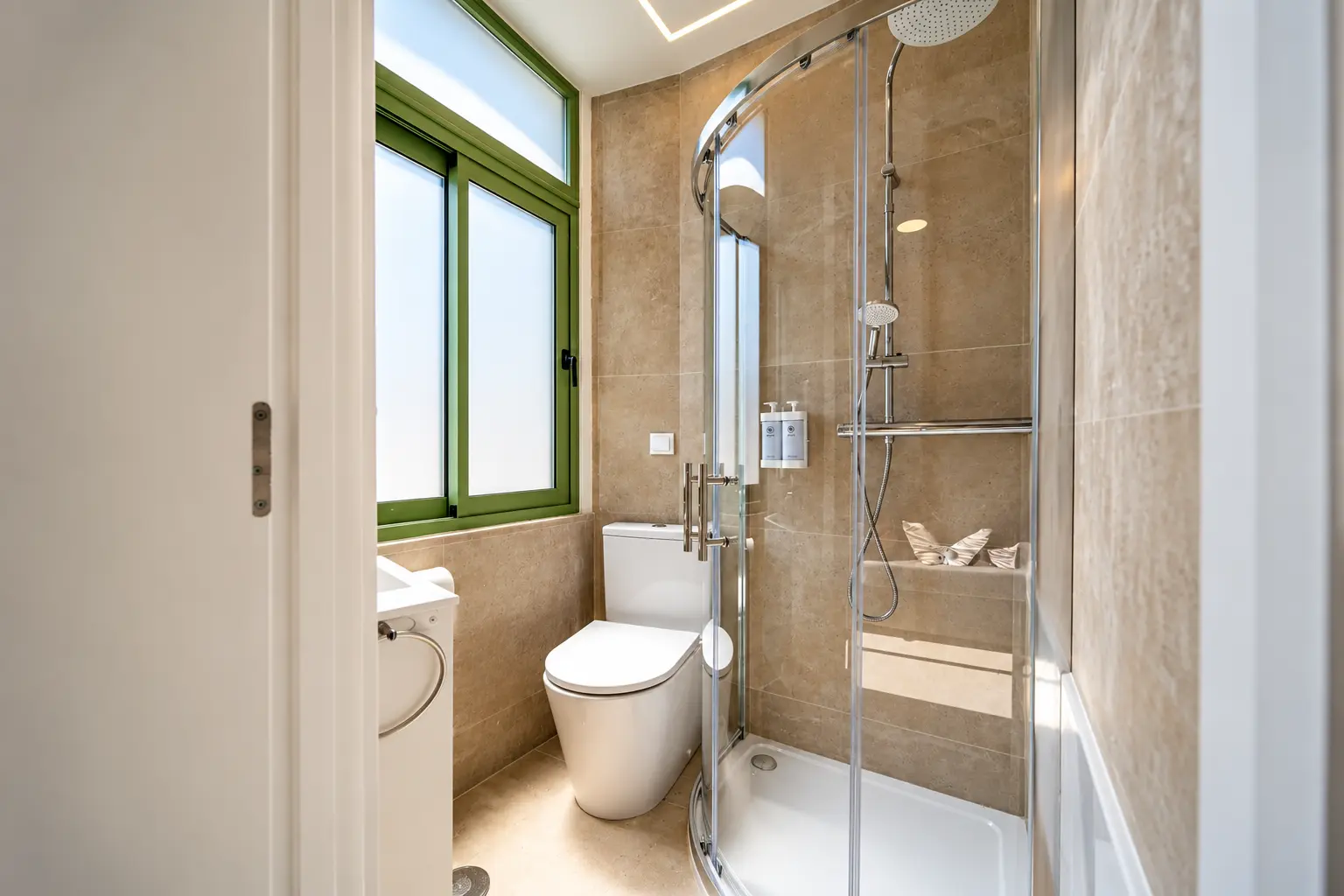 Left Residence — Shower room